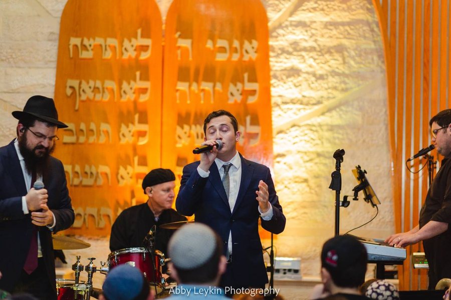 Performing with a live band