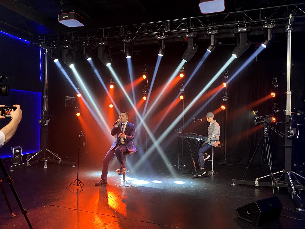 Concert stage lighting